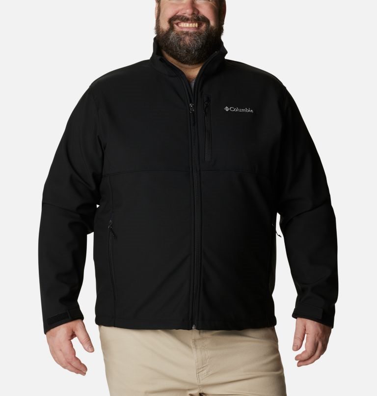 Men\'s Columbia Ascender Shell Jackets Black | Plus Size CA-A36L0